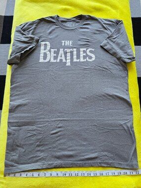 The Beatles Graphic Band Tee-shirt charcoal-grey by Jack of All Trades size XL